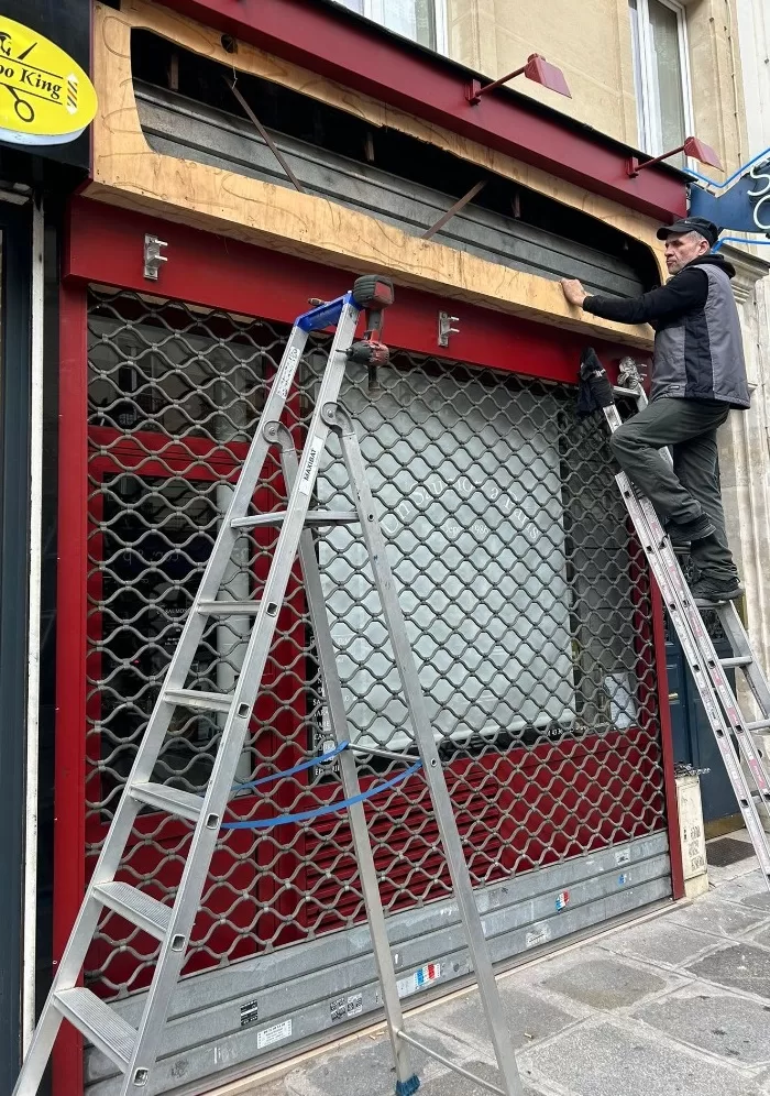 Dépannage rideau métallique Paris 4